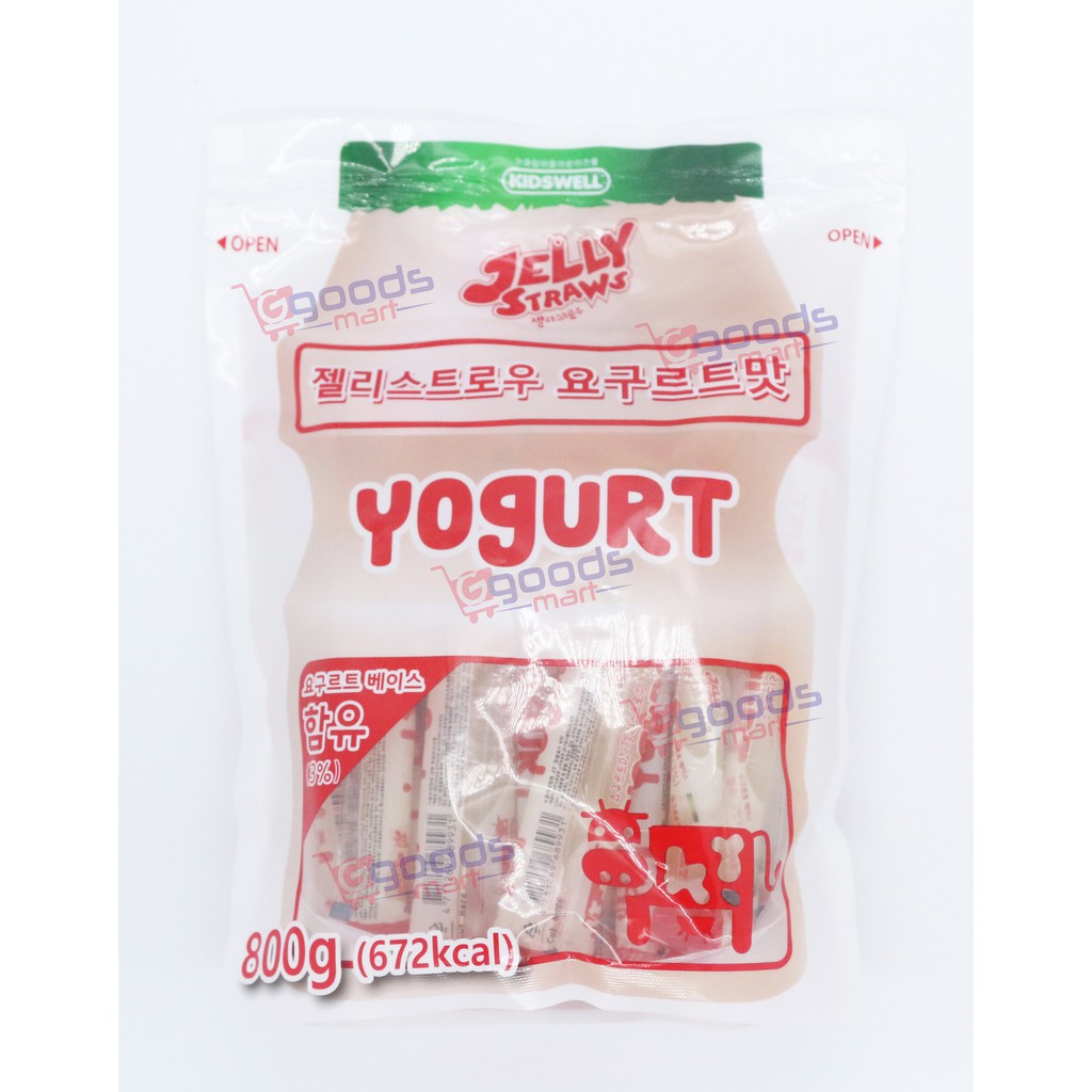 Kidswell Yoghurt Jelly Straws 5 Sticks Shopee Singapore