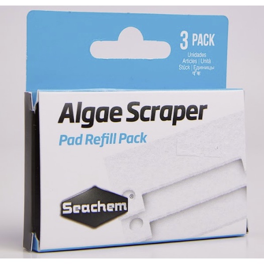 Seachem Algae Scraper Replacement Pads (3 per pack) Shopee Singapore
