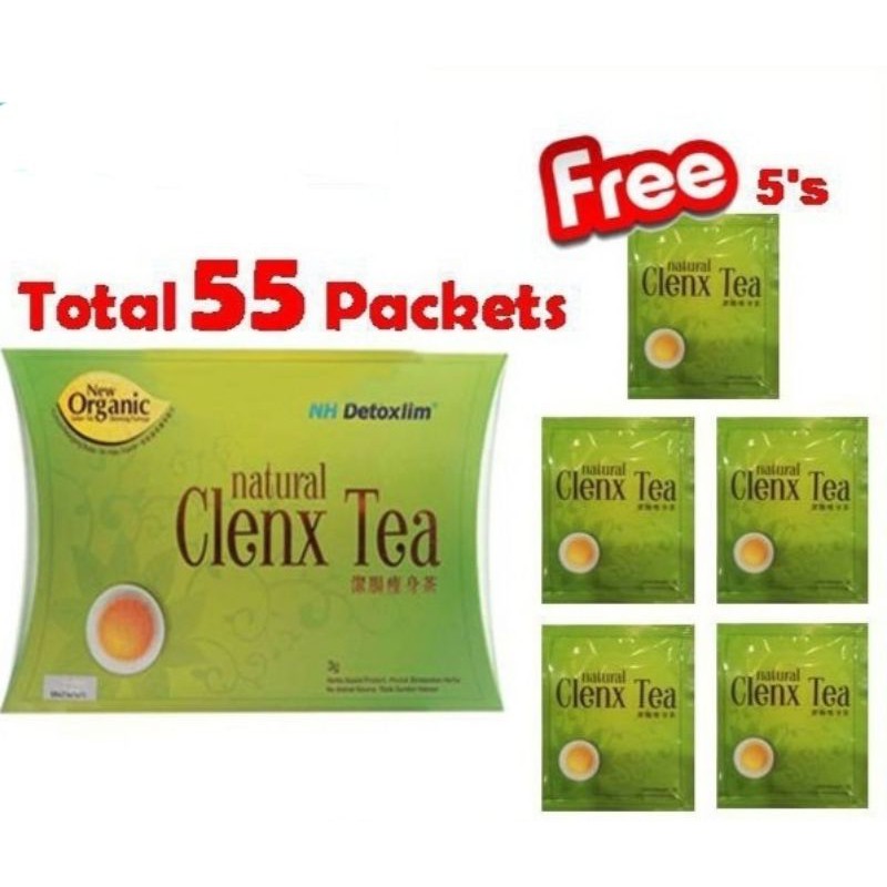 Shop Malaysia Nh Detoxlim Natural Clenx Tea 10 S 50 S 5 S W Free Gift Exp Date 1 2024 Shopee Singapore