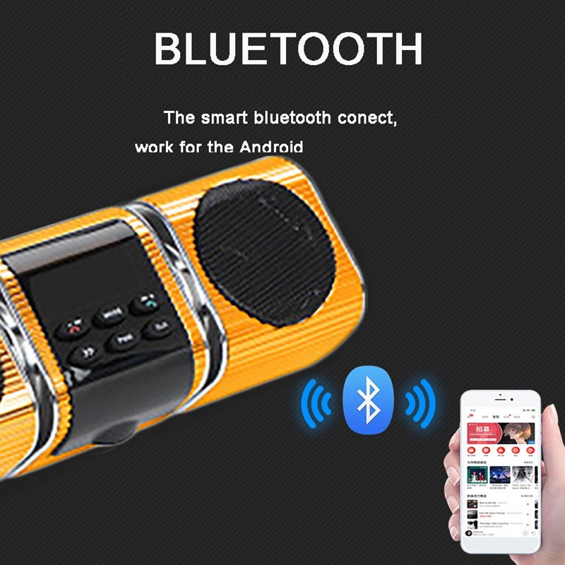 Waterproof Bluetooth Motorcycle Stereo Speakers Audio System USB AUX SD FM Radio MP3 Player