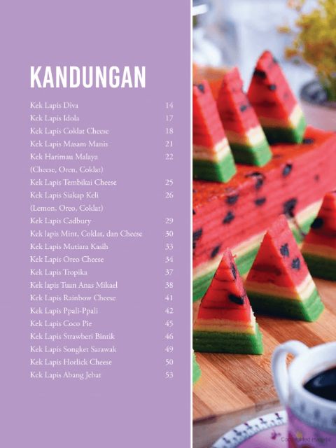 Resepi 77 Resepi Kek Lapis Sarawak Shopee Singapore