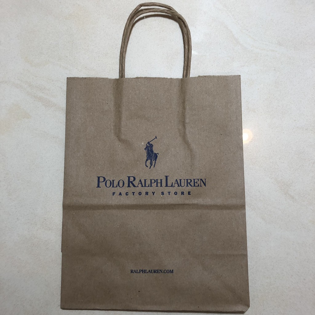 polo ralph lauren shopping bag