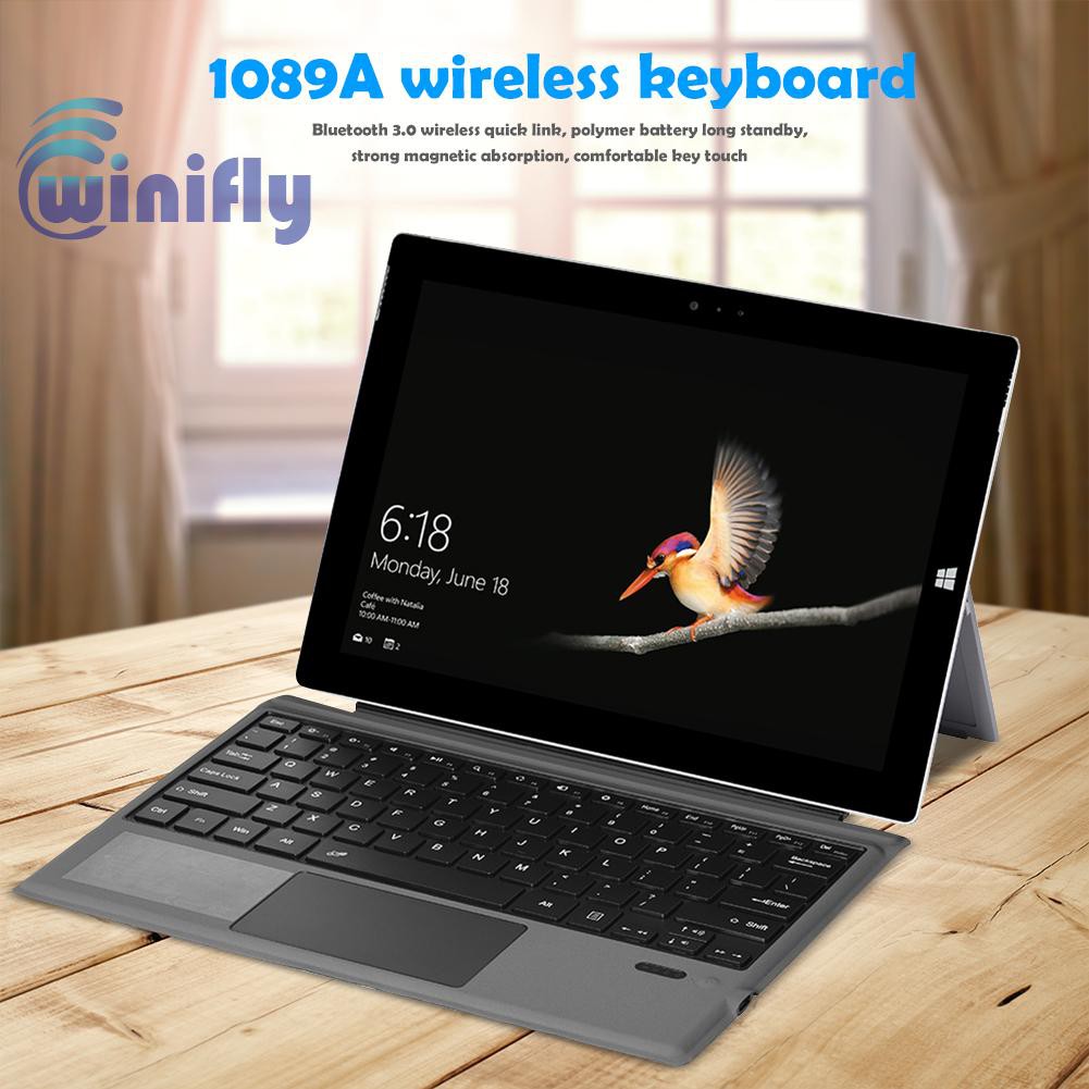 Wireless Bluetooth 3 0 Tablet Keyboard For Surface Pro 3 4 5 6 7 Pc Laptop Shopee Singapore