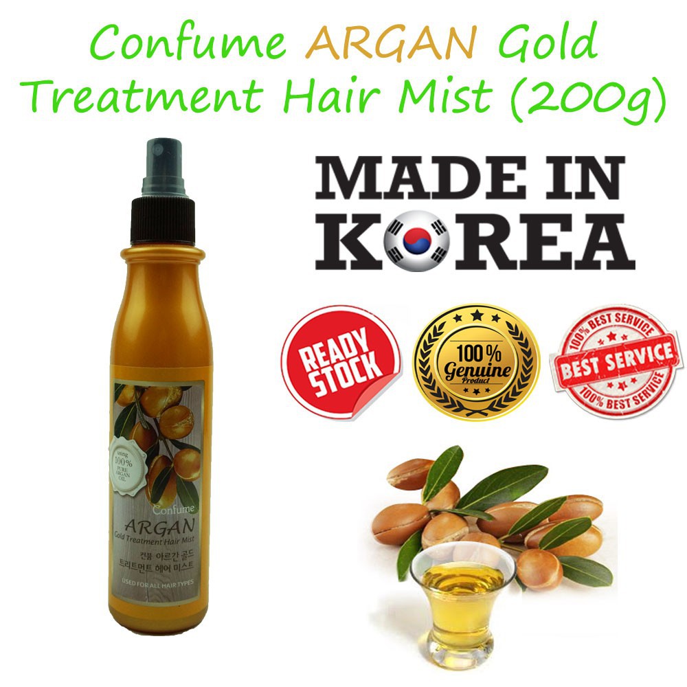 Argan gold treatment hair mist способ применения