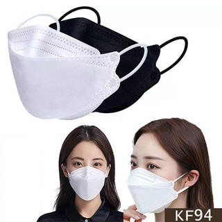 50Pcs KF94 Mask korean design 3D structure dust-proof fog-proof and breathable disposable protective 4ply mask