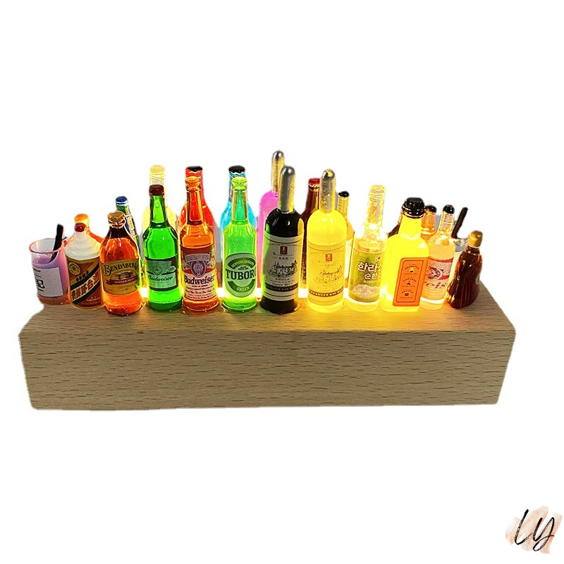  SG INSTOCK Mini Small Liquor Bottle/ Miniature Car Ornament/ Beverage/ DIY/ Gifts/ Present/ Interior Accessories