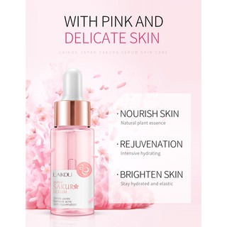 LAIKOU Sakura Face Cream Moisturizer Face Serum Whitening Cherry ...