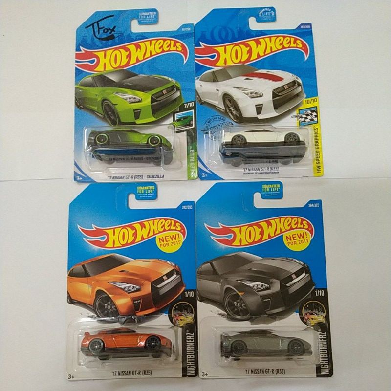 tanner fox gtr hot wheels car