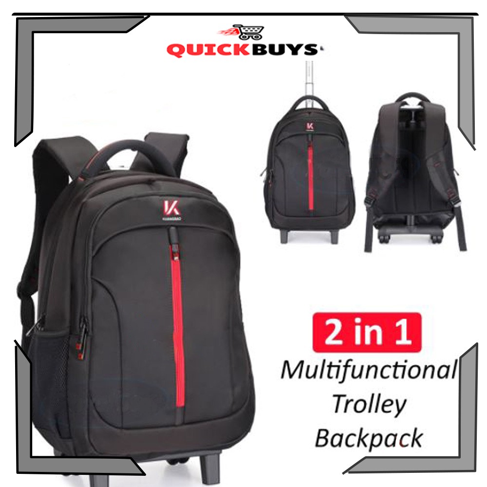 Trolley Backpack Price And Deals Jan 2021 Shopee Singapore