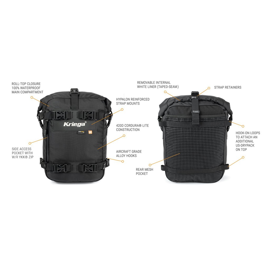 Kriega 10l tail pack sales