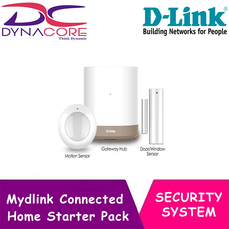 Dynacore D Link Mydlink Connected Home Starter Pack Hub Motion Sensor Door Window Sensor Dch G222kt Shopee Singapore