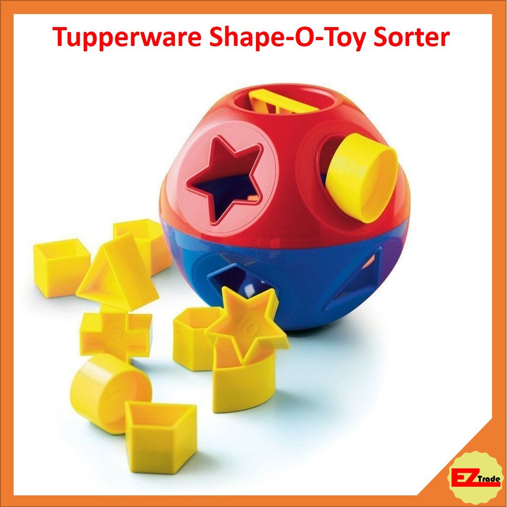 Tupperware shape o toy Rolling Ball Sorter (Random Color) Shopee