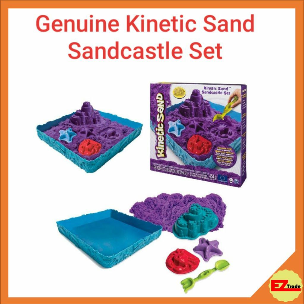 kinetic sand sandcastle set