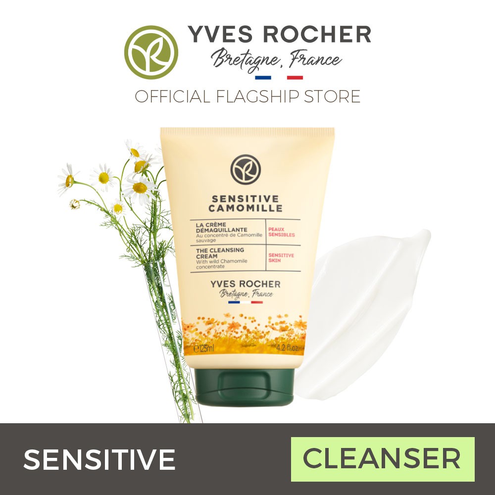 yves rocher sensitive chamomile cleansing oil