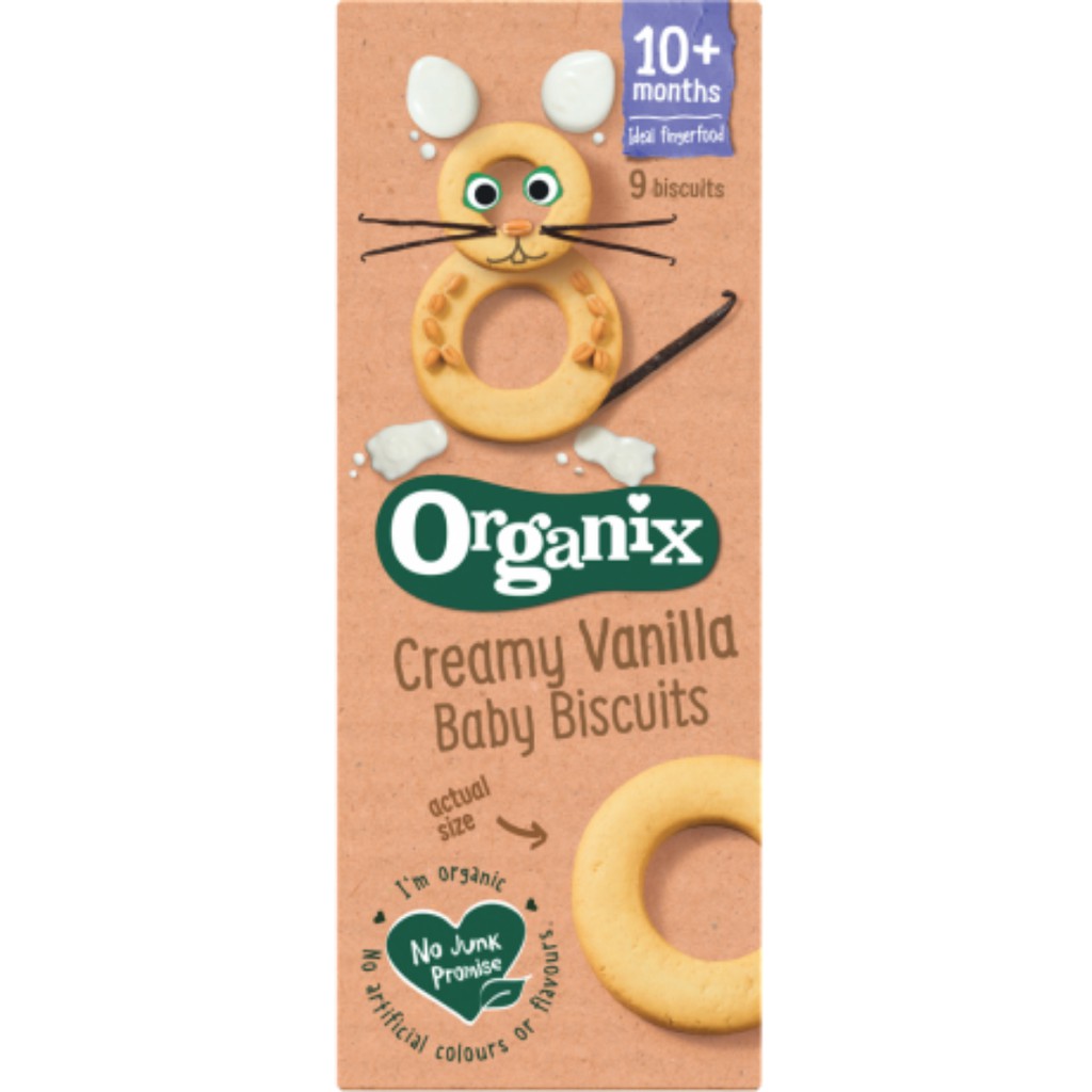 Organix Finger Foods Organic Baby Biscuits Shopee Singapore