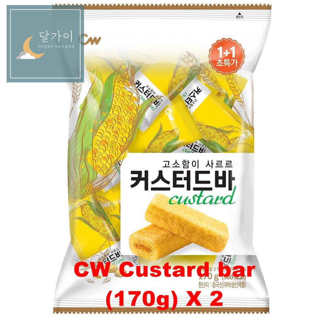 custard korean snack