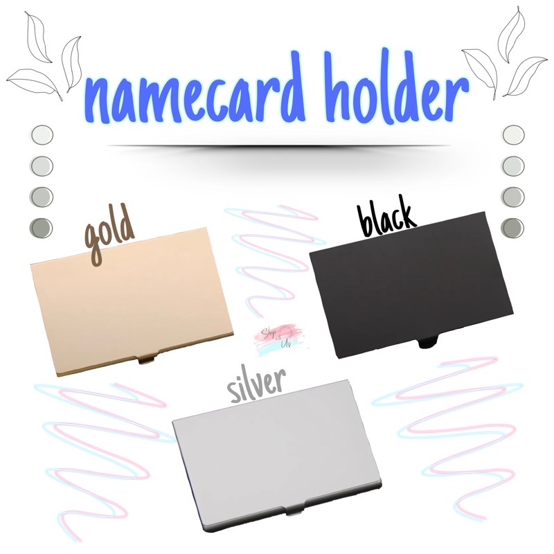 Name Card Holder ; Business Name Card Casing Shopee Singapore