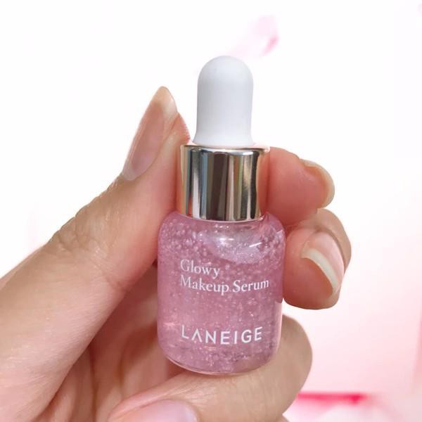 100 Ori Laneige Glowy Makeup Serum 5ml Trial Size Korean Face Base Brightening Glowing Skin Shopee Singapore