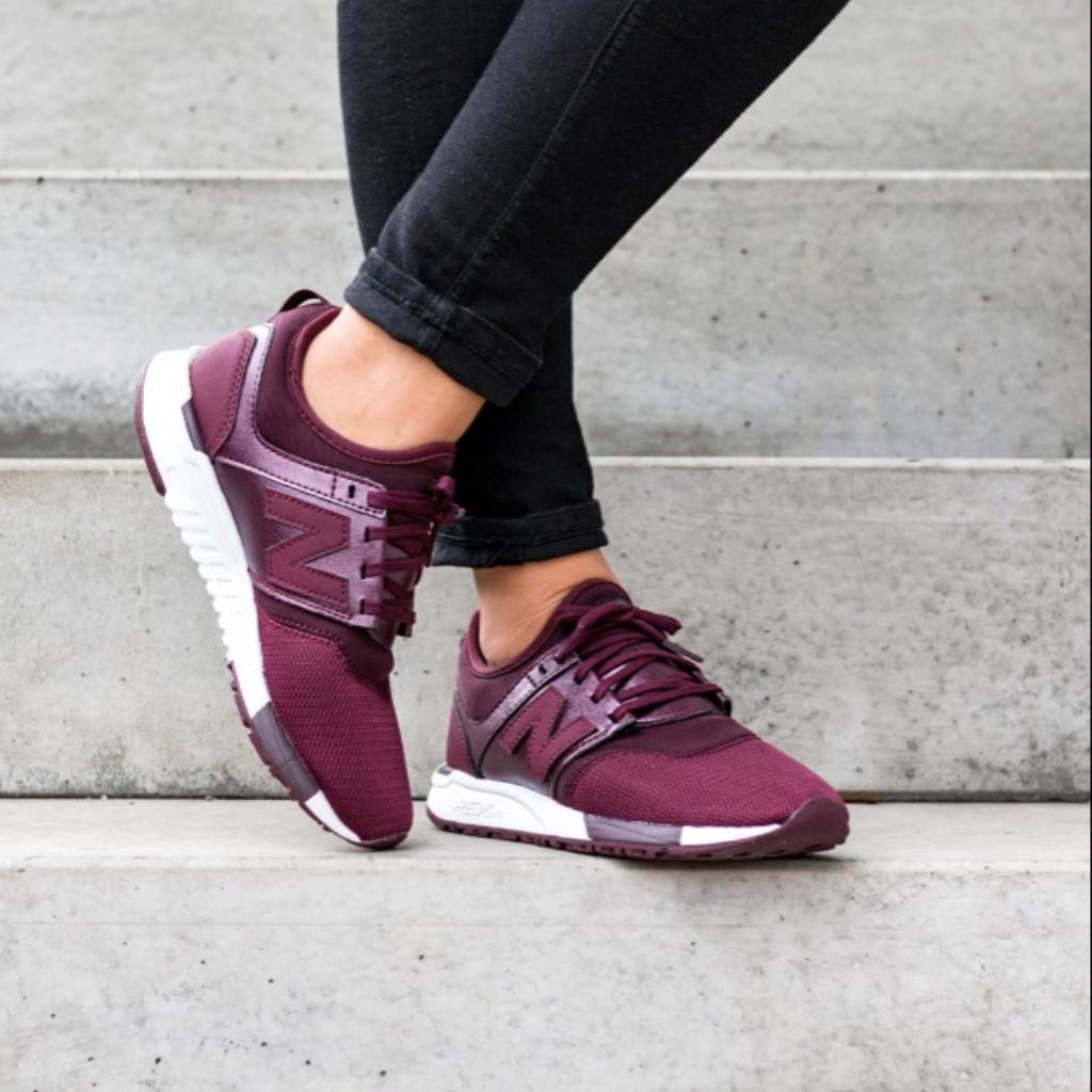 maroon womens new balance