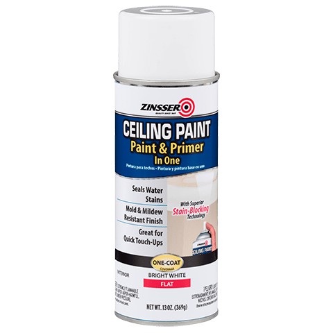 Zinsser 316133 Ceiling Paint Primer White Flat Shopee Singapore