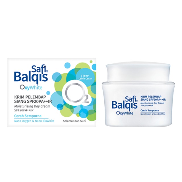 Safi Balqis Oxywhite Day Cream Spf20pa Shopee Singapore