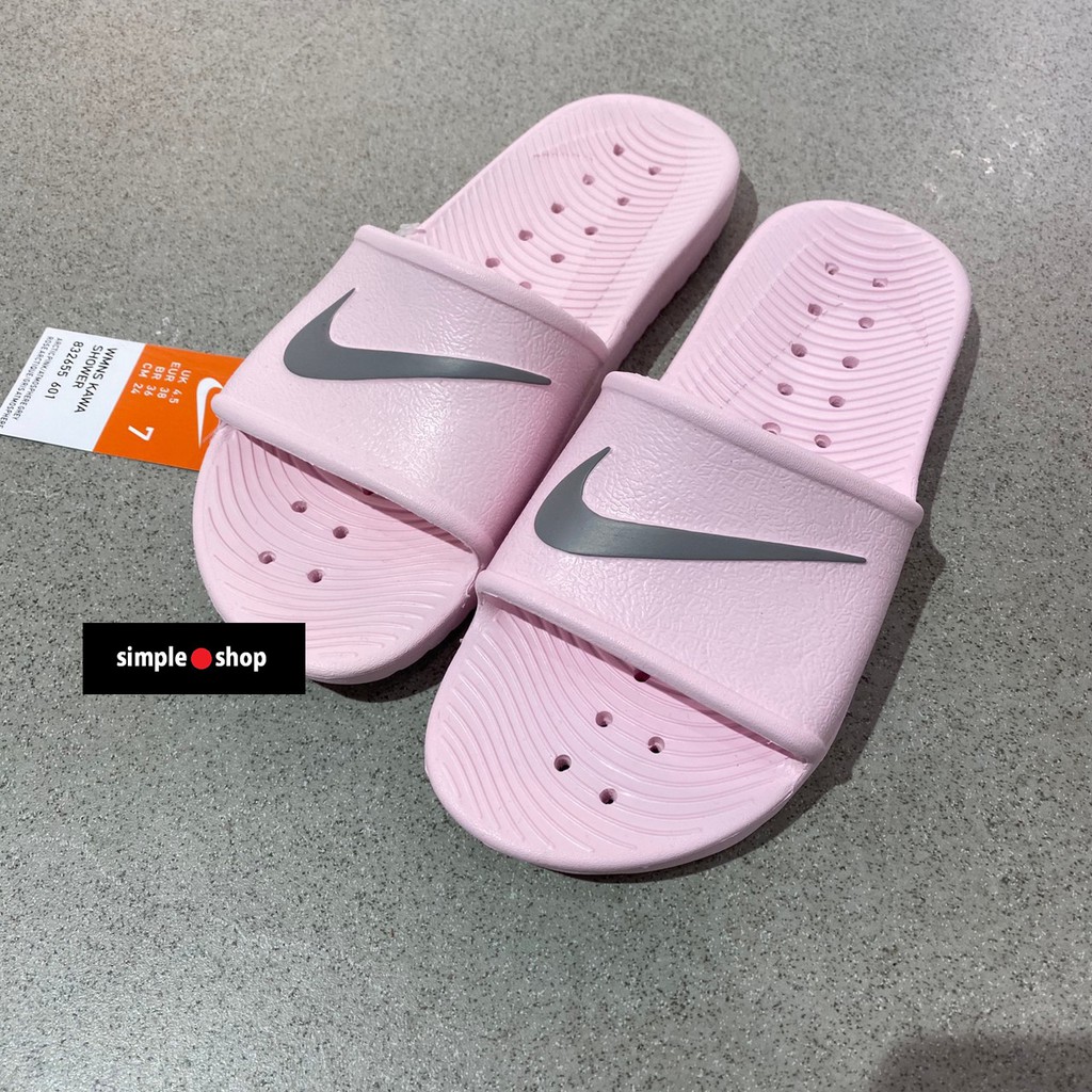 nike slippers pink