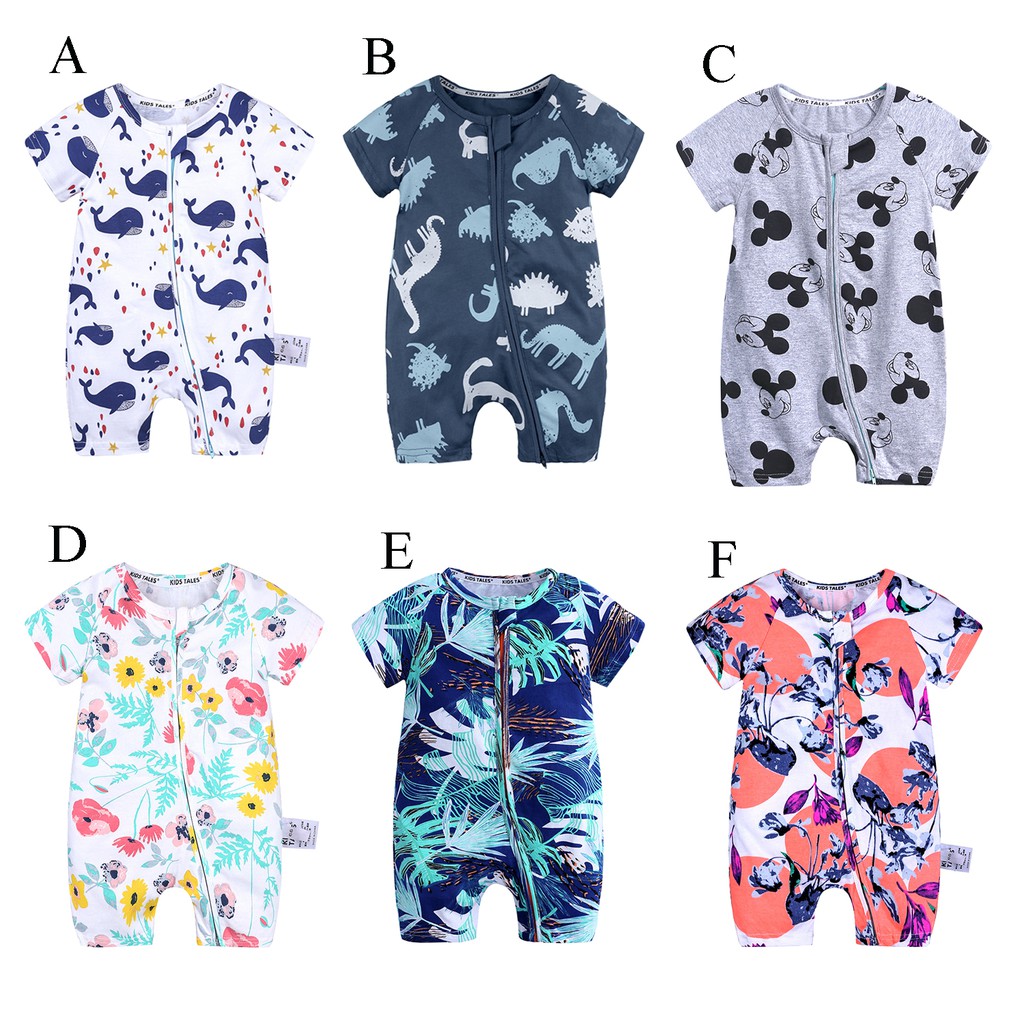 zip romper baby