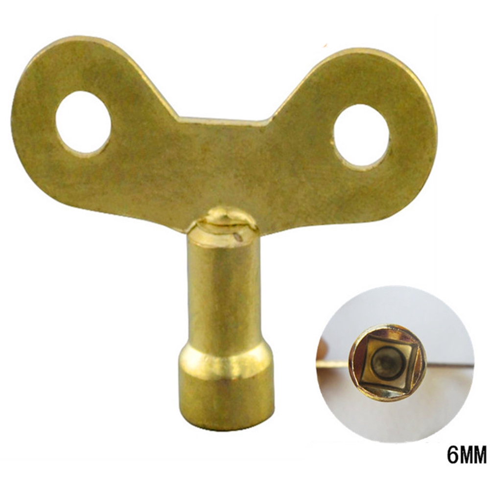 2PCS Square Socket Brass Plumbing Key Faucet Water Tap Hole Special