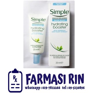 simple water hydrating booster