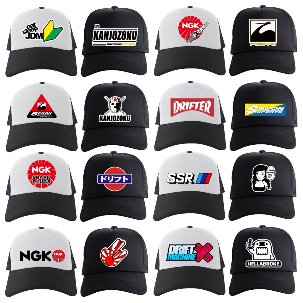 K Trucker Hat JDM JAPAN DOMESTIC MARKET V2 K Net Hat | Shopee Singapore