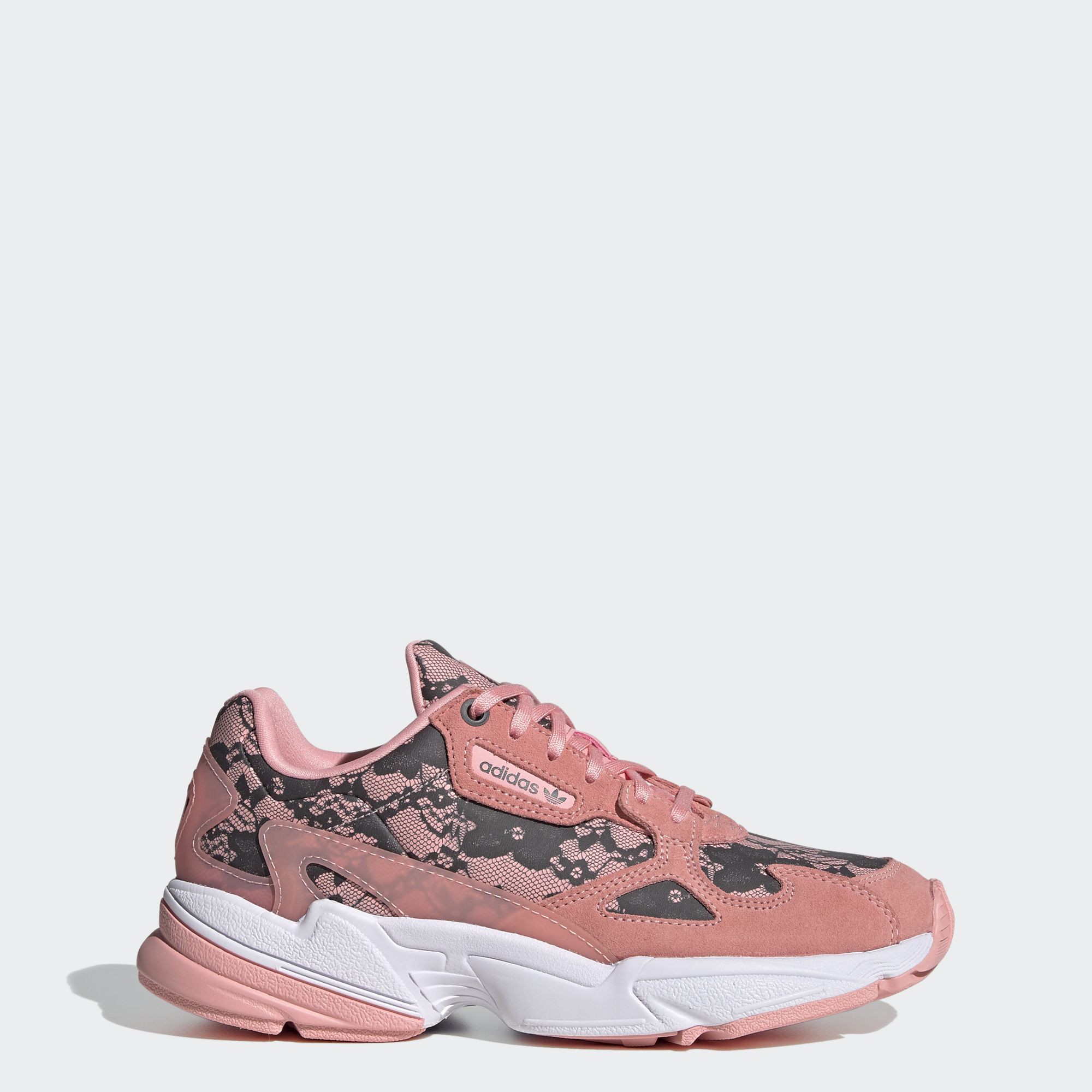 adidas pink falcon shoes