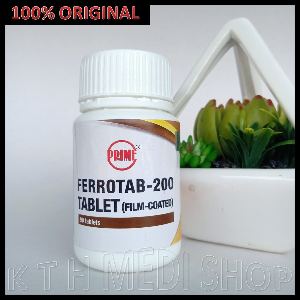 Ferrotab 200 Mg 90 S Shopee Singapore