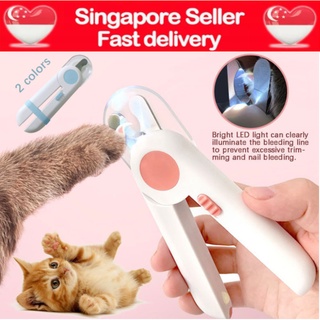 Pet Nail Clipper with LED Light, Nail Cutter Kit Clippers with Nail File for Dogs Cats and Rabbits #0