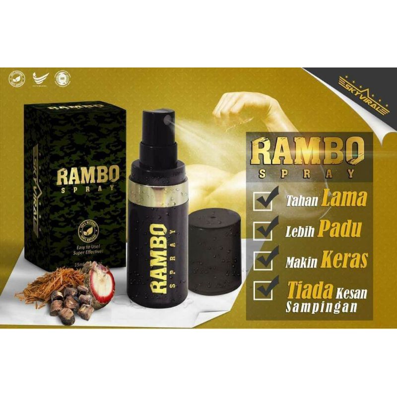 7 Off Ready Stock Rambo Spray Shopee Singapore