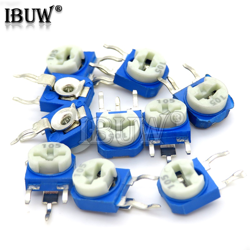 20PCS RM063 Trimmer Potentiometer Adjustable Resistor 500R 1K 5K 10K 20K 50K 100K 200K 500K 1M
