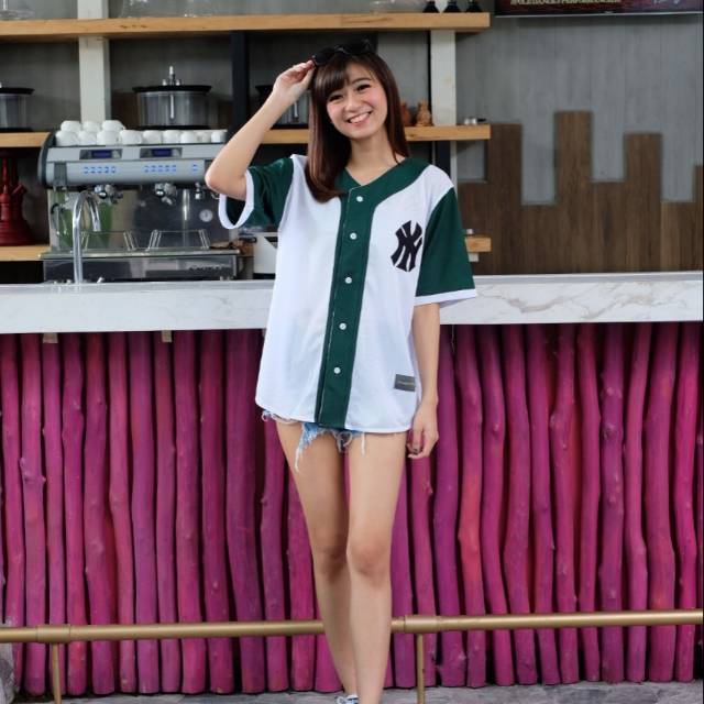 baseball shirt shopee