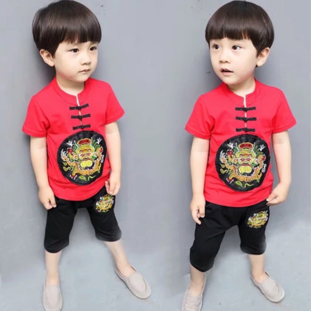 baby boy chinese new year outfit