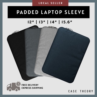 🔅cT🔅 Laptop Cover BASIC ZIP Sleeve With inner padding MacBook laptop case laptop sleeve Laptop bag
