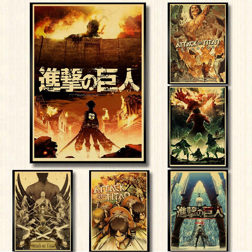 Official Attack on Titan Attack Maxi Poster 91.5 x 61cm Japanese Manga Series sd 