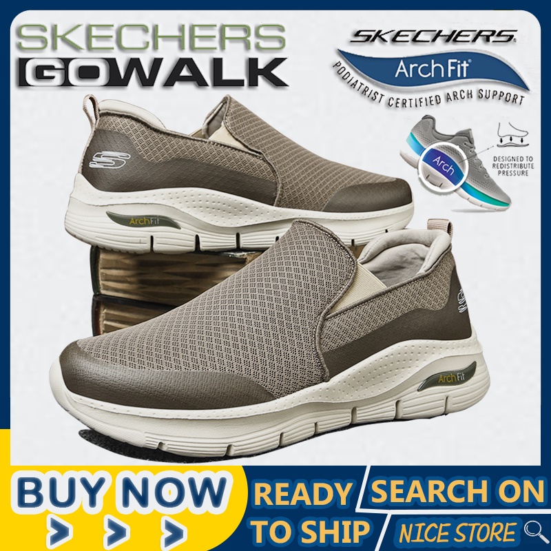 mens skechers walking shoes