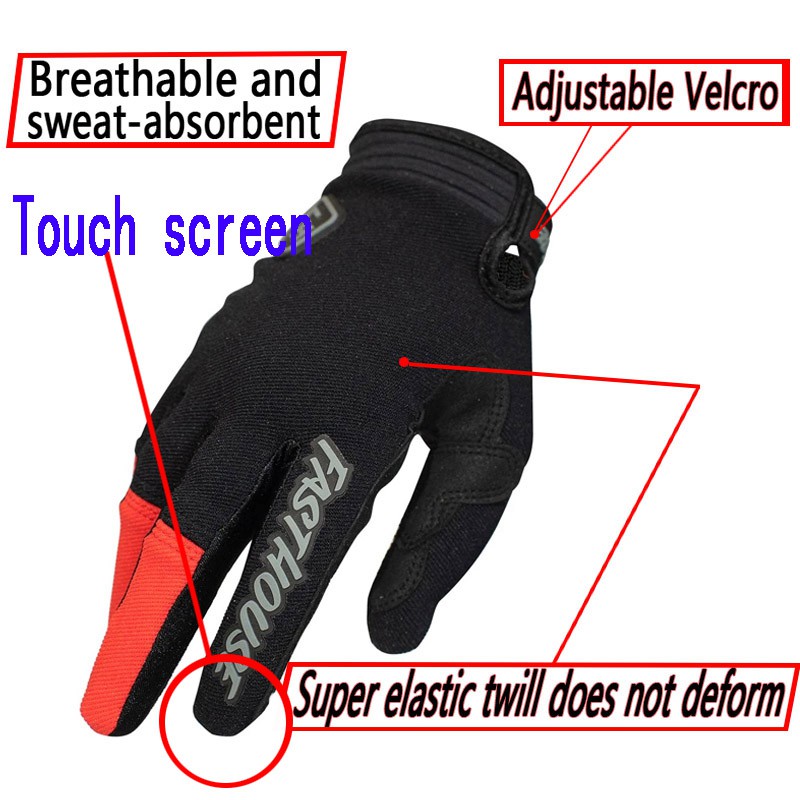 riding gloves touch screen