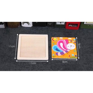 [Local Seller] 9 piece wooden jigsaw puzzle #3