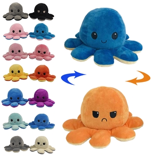 20CM Cute Octopus Doll Double-Sided Flipped Octopus Plush Toy kids gift
