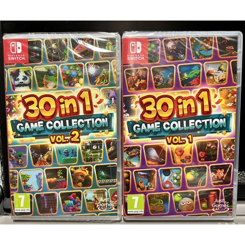 Nintendo switch 30 in 1 game collection Vol.1 Vol.2 Shopee Singapore