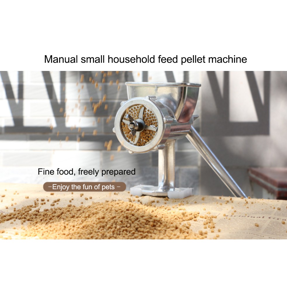 Household DIY Cat Food Rabbit Food Bird Food Feed Pellet Making Machine  Manual Pelletizer for Pets Fowls Chickens Fish Dog Mouse | Shopee Singapore