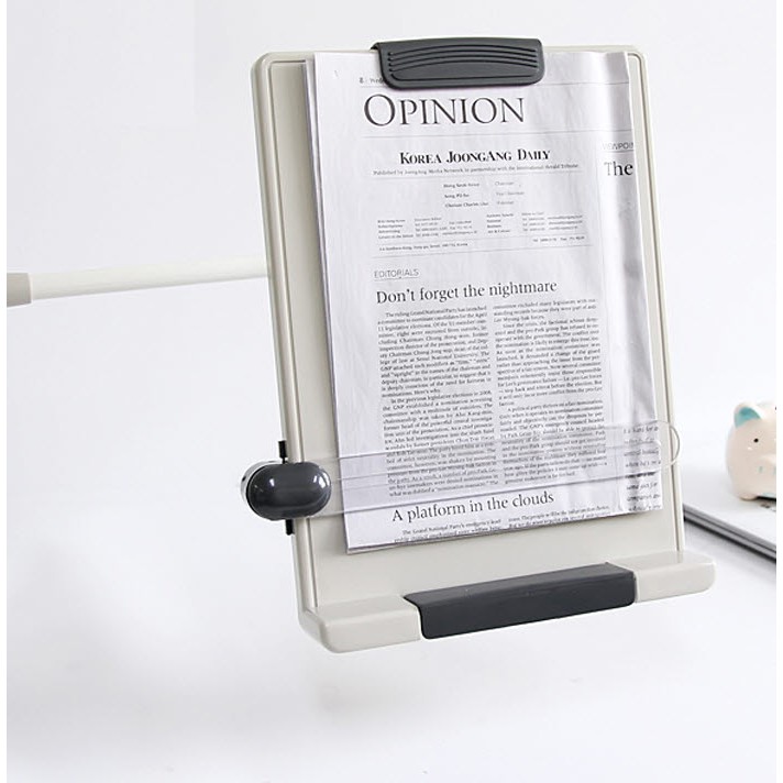 Actto Desk Top Book Document Reading Stand Flex Arm Book Copy