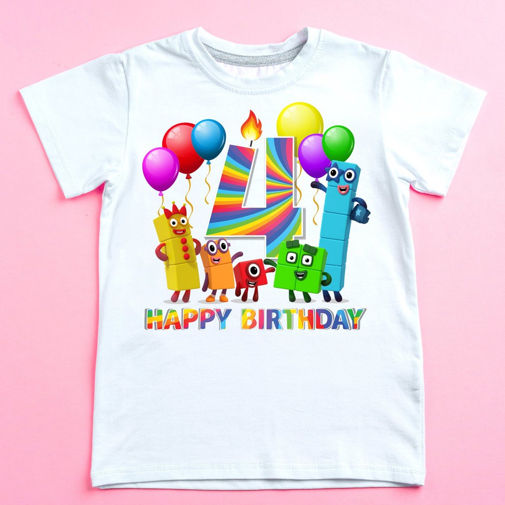 Im Four Lets Party Cute 4th Birthday Gift Toddler/Kids Long Sleeve T-Shirt