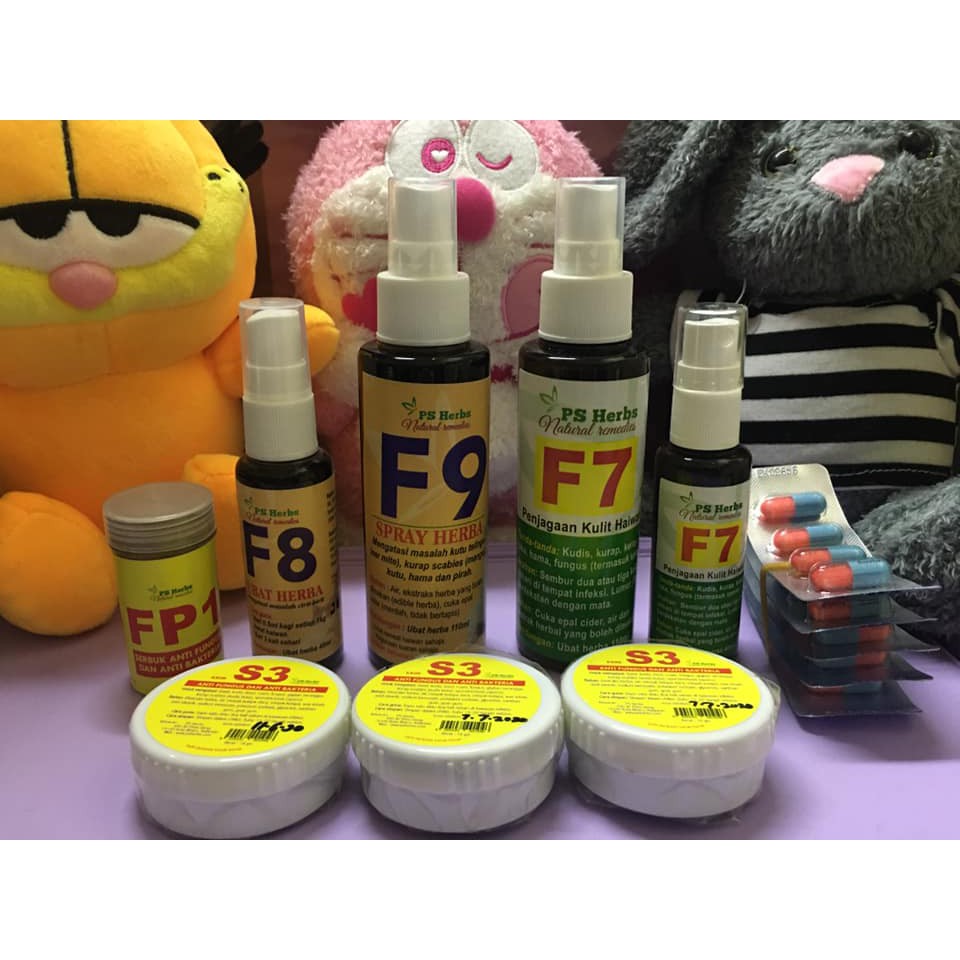 Xxready STOCK Xx Spray F7, Cream S3, Powder FP1 PS Herbs For Cats 