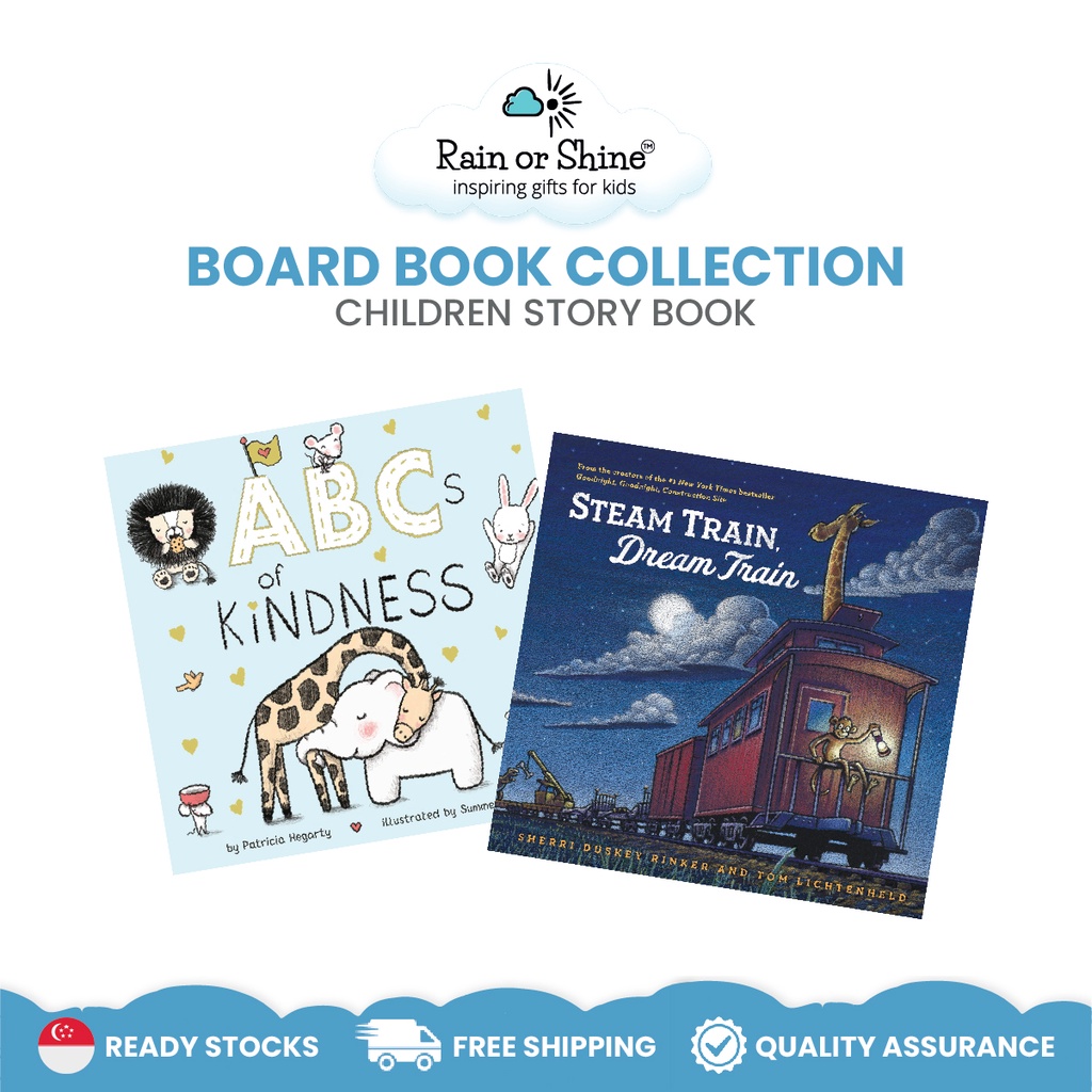 Children & Toddler Story Book Animal Boardbook Collection English