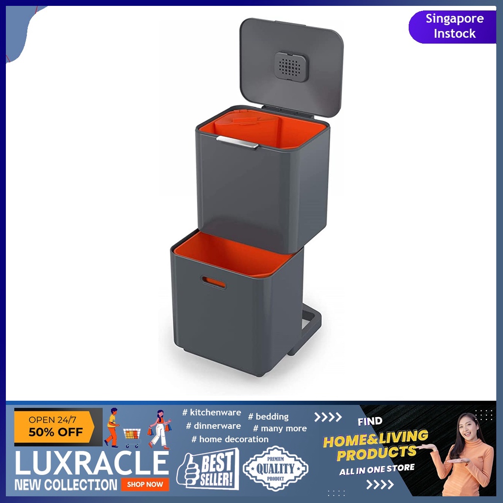 [sgstock] Joseph Joseph 30062 Intelligent Waste Totem Max Kitchen Trash